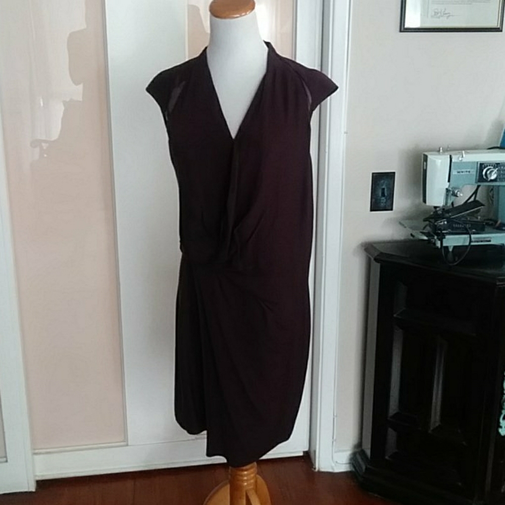 MOVING SALE! Helmut Lang burgundy dress
